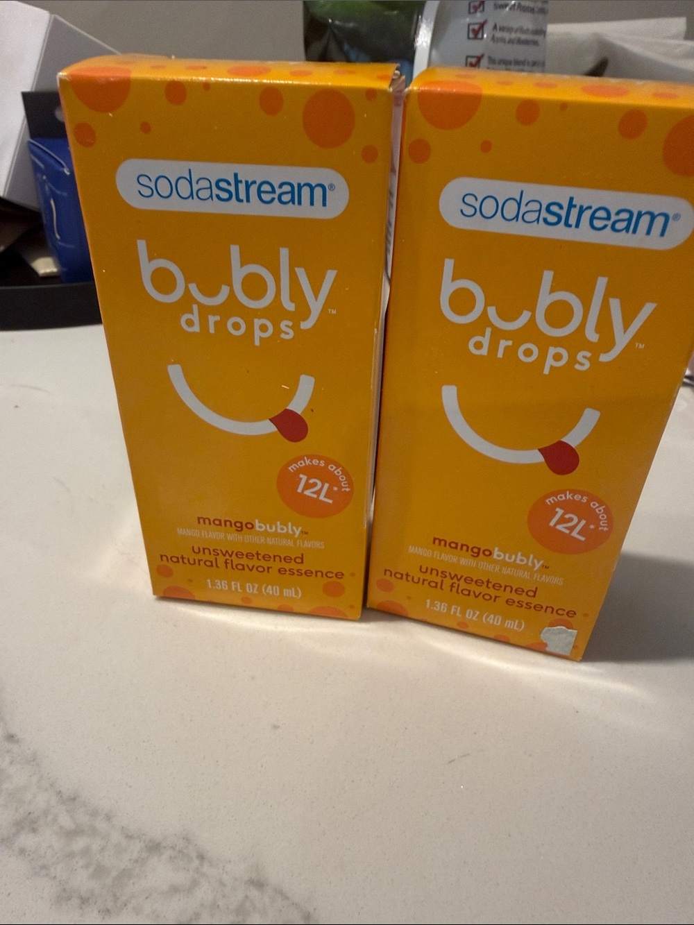 Bubly Drops Mango Unsweetened Flavor Essence - 2